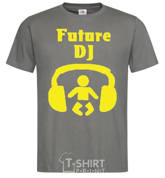 Мужская футболка FUTURE DJ Графит фото