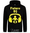 Мужская толстовка (худи) FUTURE DJ Черный фото