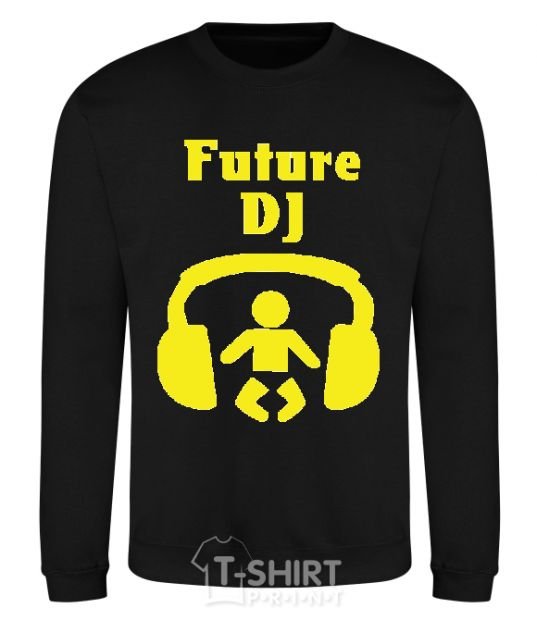 Свитшот FUTURE DJ Черный фото