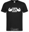 Men's T-Shirt WELCOME TO THE GUN SHOW black фото