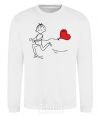 Sweatshirt BOY WITH BALLOON White фото