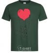 Men's T-Shirt LOVE STORY 3 bottle-green фото