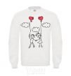 Sweatshirt LOVE STORY 4 White фото