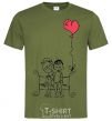 Men's T-Shirt LOVE STORY 5 millennial-khaki фото