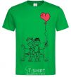 Men's T-Shirt LOVE STORY 5 kelly-green фото