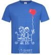 Men's T-Shirt LOVE STORY 5 royal-blue фото