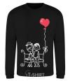 Sweatshirt LOVE STORY 5 black фото