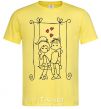 Men's T-Shirt LOVE STORY 6 cornsilk фото