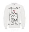 Sweatshirt LOVE STORY 6 White фото