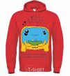 Men`s hoodie I'M WRONG.... bright-red фото