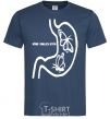 Men's T-Shirt WHEN I SEE YOU SMILE navy-blue фото