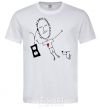 Men's T-Shirt +MP3 White фото