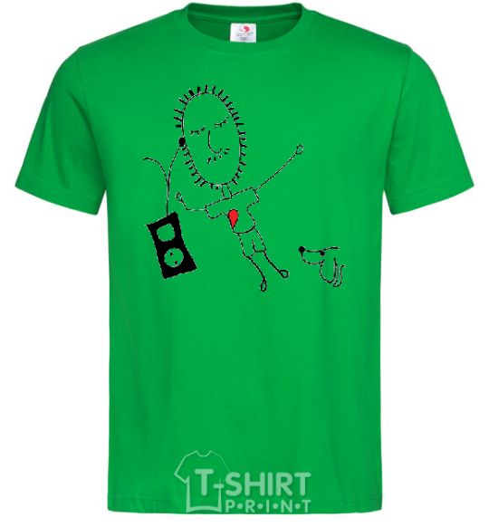 Мужская футболка +MP3 Зеленый фото
