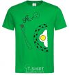 Men's T-Shirt BREAKFAST FOR TWO FOR HIM kelly-green фото