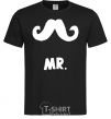 Мужская футболка MR.MUSTACHE Черный фото