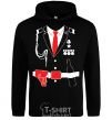 Men`s hoodie FIGHTER'S COSTUME black фото