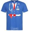 Men's T-Shirt FIGHTER'S COSTUME royal-blue фото