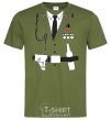 Men's T-Shirt FIGHTER'S COSTUME millennial-khaki фото