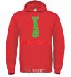 Men`s hoodie DREZCODE bright-red фото