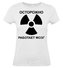 Women's T-shirt My heart belongs to a mechanic sky-blue фото