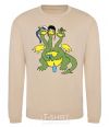 Sweatshirt 3 headed dragon sand фото