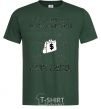 Men's T-Shirt WALLET bottle-green фото