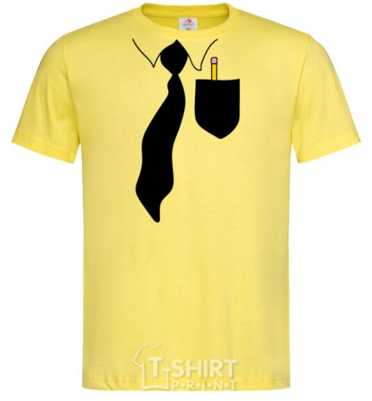 Men's T-Shirt KARMASHEK cornsilk фото