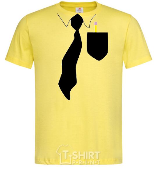 Men's T-Shirt Pocket cornsilk фото
