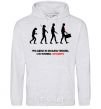 Men`s hoodie MANAGER EVOLUTION sport-grey фото