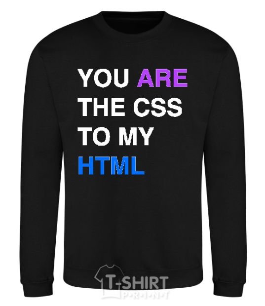 Sweatshirt You are my scc... black фото