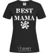 Women's T-shirt BEST MAMA with a sign black фото