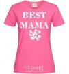 Women's T-shirt BEST MAMA with a sign heliconia фото