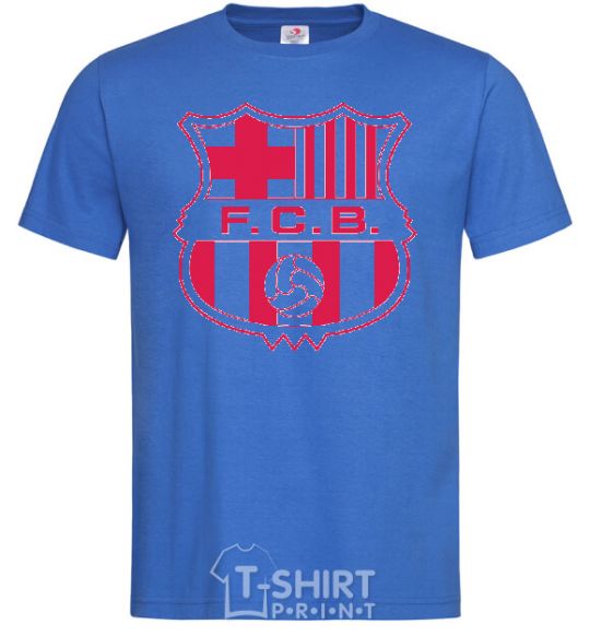 Men's T-Shirt BARCELONA royal-blue фото