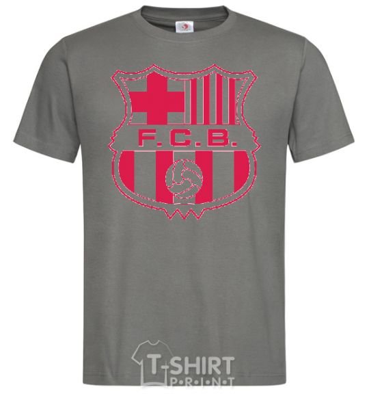 Men's T-Shirt BARCELONA dark-grey фото