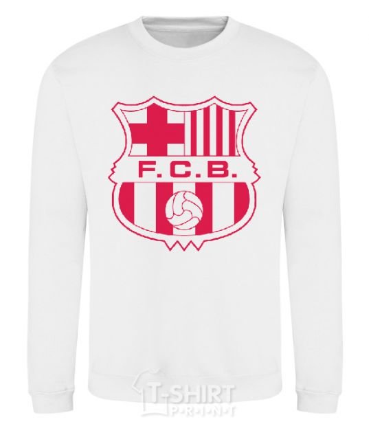 Sweatshirt BARCELONA White фото