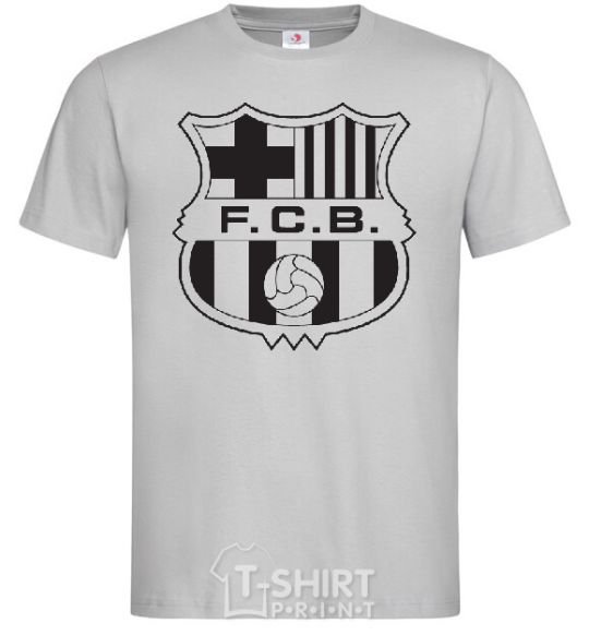 Men's T-Shirt BARCELONA grey фото