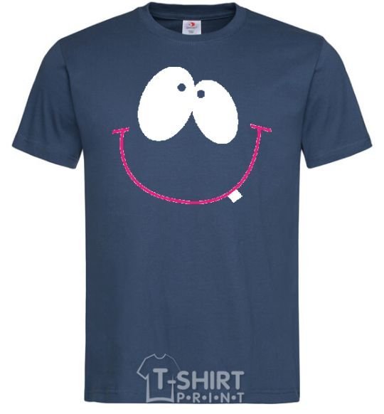 Men's T-Shirt DREAMY SMILE navy-blue фото