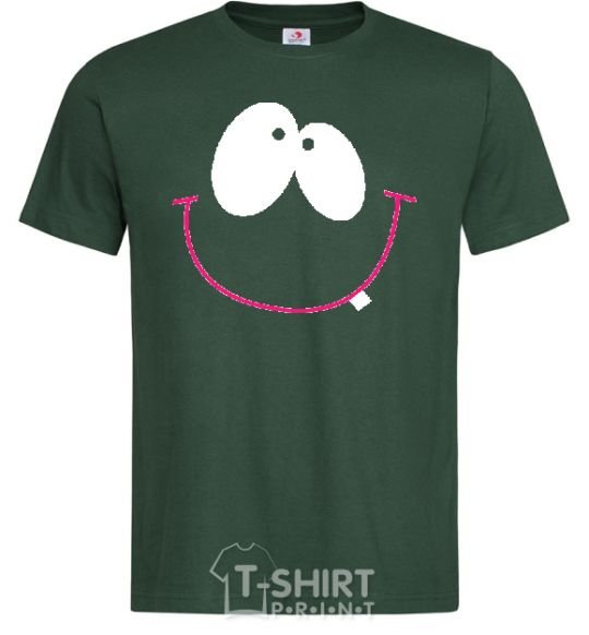 Men's T-Shirt DREAMY SMILE bottle-green фото