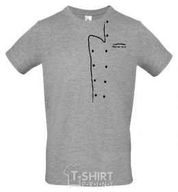 Men's T-Shirt MASTER CHEF grey фото