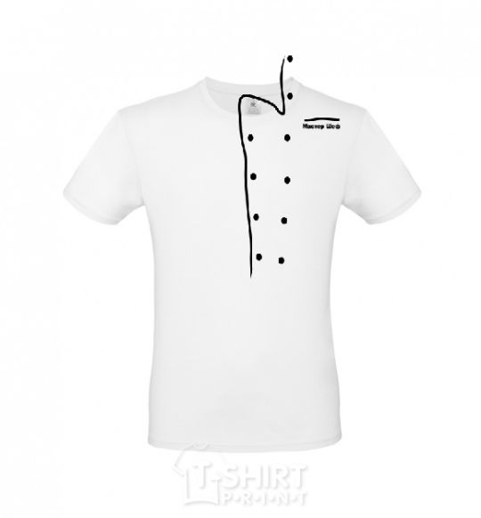 Men's T-Shirt MASTER CHEF White фото