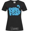 Женская футболка PINK FLOYD графити Черный фото