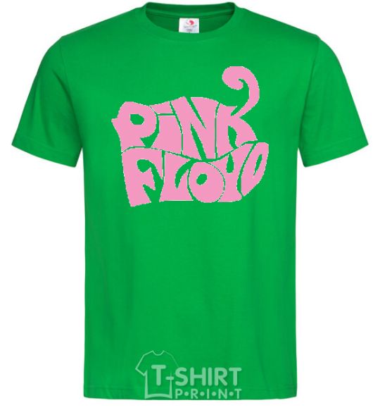 Мужская футболка PINK FLOYD графити Зеленый фото