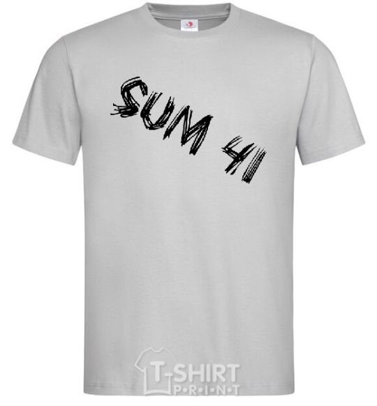 Men's T-Shirt SUM41 grey фото