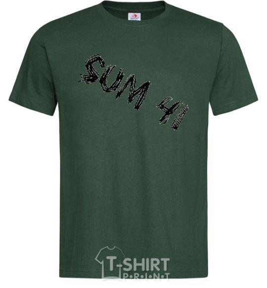 Men's T-Shirt SUM41 bottle-green фото