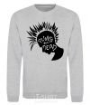 Sweatshirt PUNKS NOT DEАD sport-grey фото