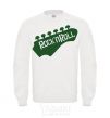 Sweatshirt ROCK-N-ROLL White фото