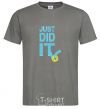 Men's T-Shirt JUST DID IT tick dark-grey фото