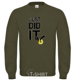 Sweatshirt JUST DID IT tick sand фото