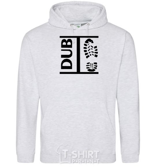 Men`s hoodie DUB STEP sport-grey фото