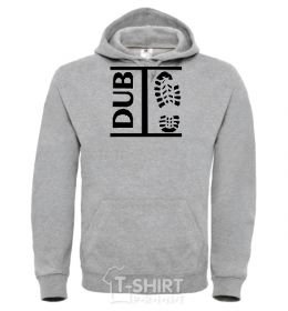 Men`s hoodie DUB STEP sport-grey фото